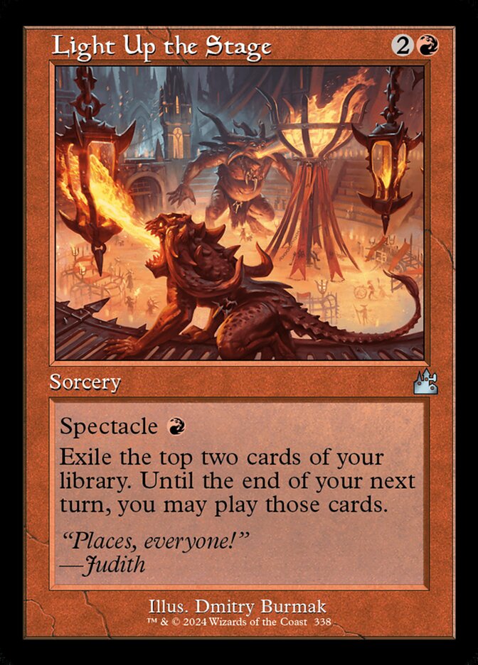 Light Up the Stage (338) - Ravnica Remastered (RVR)