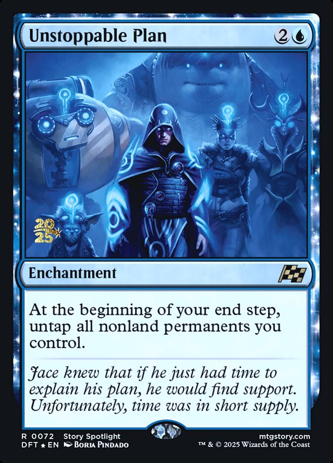 Unstoppable Plan (72s) - Aetherdrift Promos (PDFT)