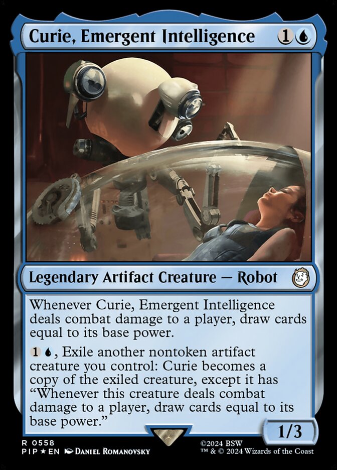 Curie, Emergent Intelligence (558) - Fallout (PIP)