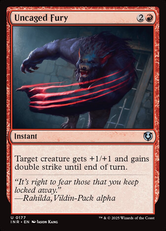 Uncaged Fury - Innistrad Remastered (INR)