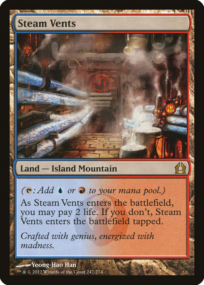 Steam Vents (247) - Return to Ravnica (RTR)
