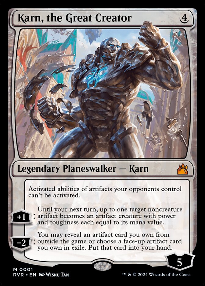 Karn, the Great Creator (1) - Ravnica Remastered (RVR)