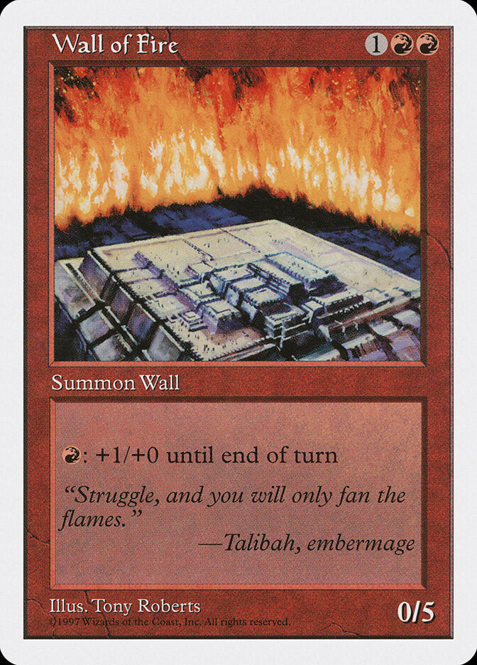 Wall of Fire (273) - Fifth Edition (5ED)