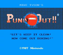 Mike Tyson's Punch-Out - Nintendo (NES)