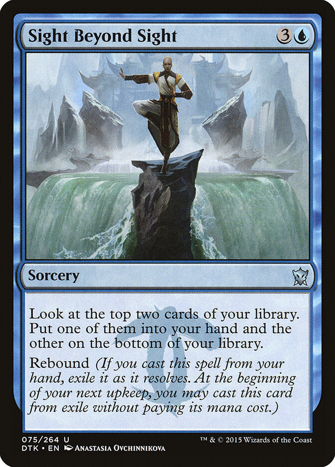 Sight Beyond Sight (75) - Dragons of Tarkir (DTK)