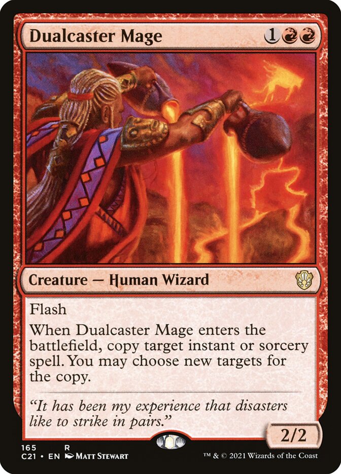 Dualcaster Mage (165) - Commander 2021 (C21)