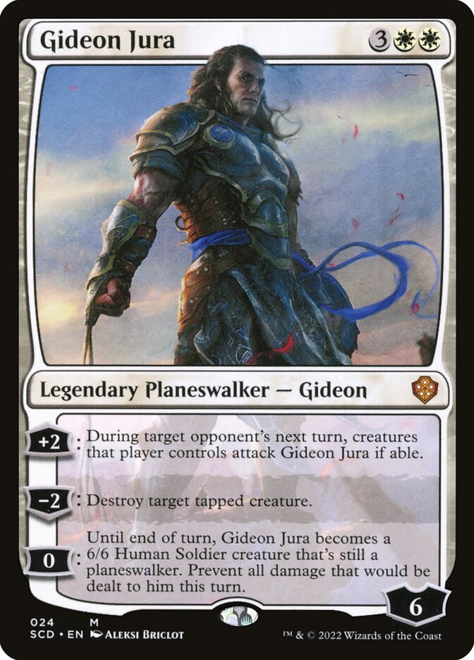 Gideon Jura (24) - Starter Commander Decks (SCD)
