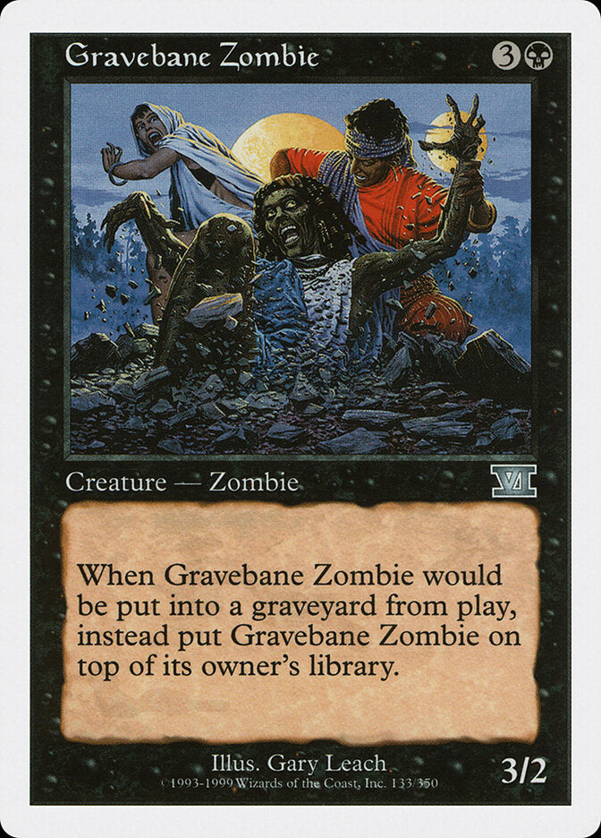 Gravebane Zombie (133) - Classic Sixth Edition (6ED)