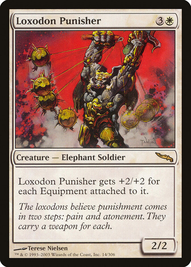 Loxodon Punisher (14) - Mirrodin (MRD)