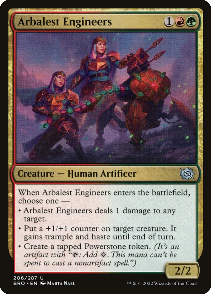 Arbalest Engineers (206) - The Brothers' War (BRO)
