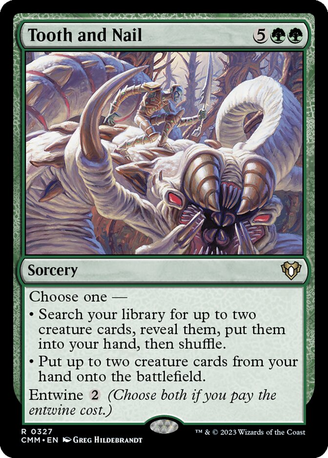 Tooth and Nail (327) - Commander Masters (CMM)