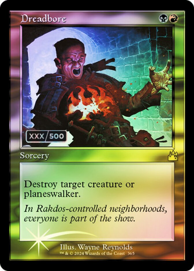 Dreadbore (365z) - Ravnica Remastered (RVR)