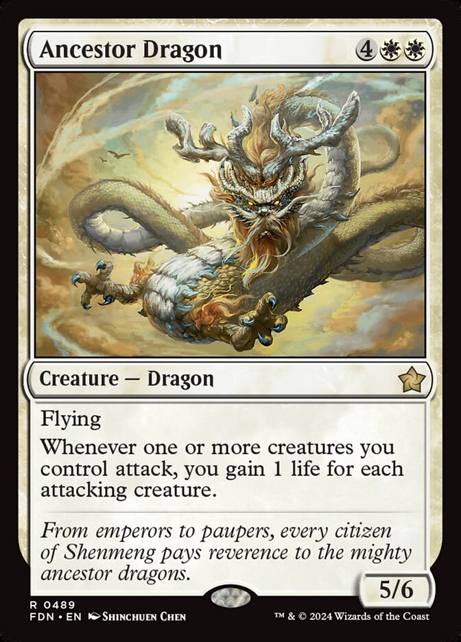 Ancestor Dragon (489) - Foundations (FDN)