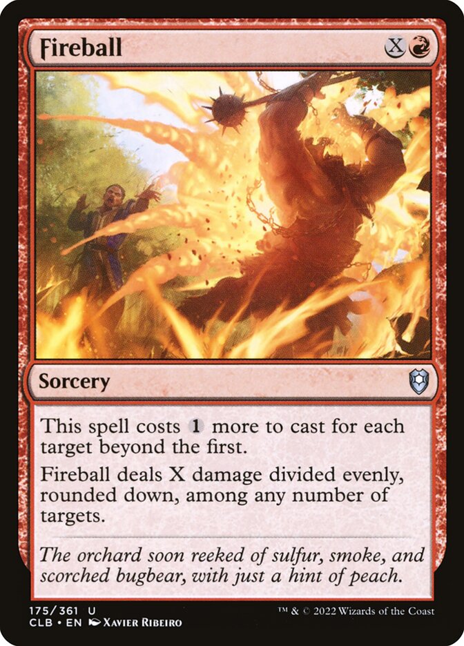 Fireball (175) - Commander Legends: Battle for Baldur's Gate (CLB)
