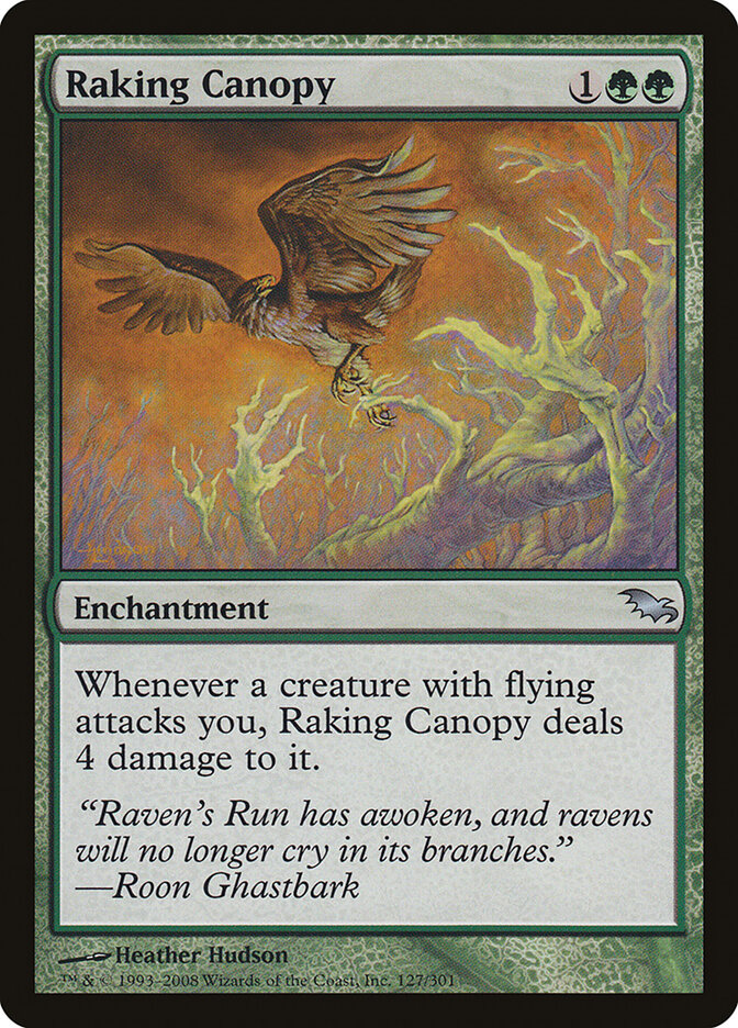 Raking Canopy (127) - Shadowmoor (SHM)