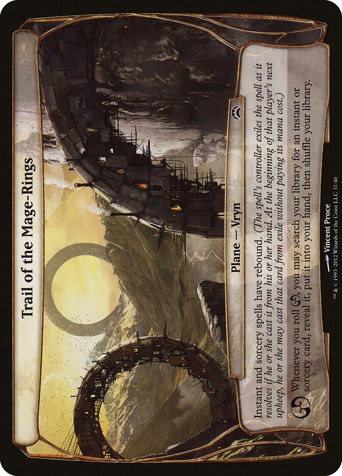 Trail of the Mage-Rings (37) - Planechase 2012 Planes (OPC2)