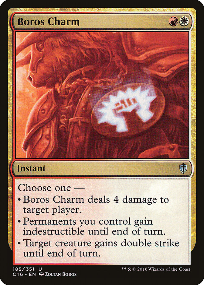 Boros Charm (185) - Commander 2016 (C16)