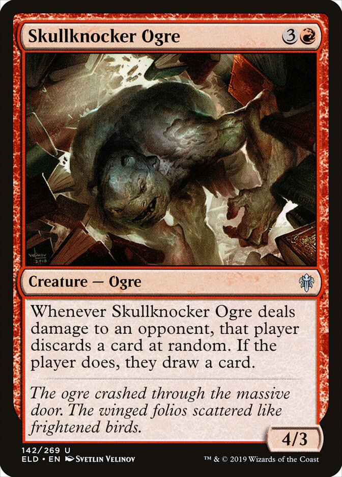 Skullknocker Ogre (142) - Throne of Eldraine (ELD)
