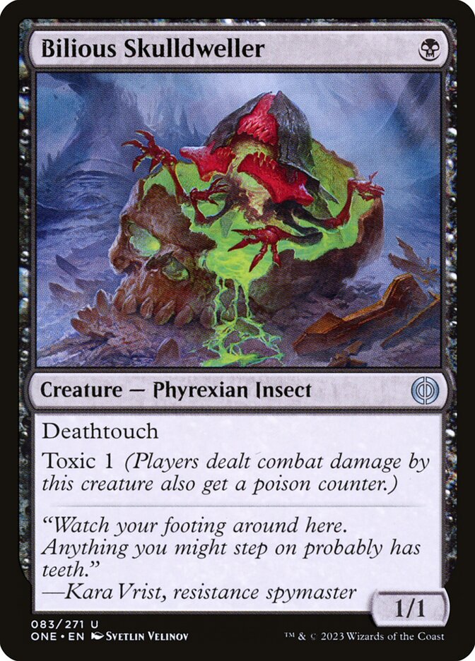 Bilious Skulldweller (83) - Phyrexia: All Will Be One (ONE)