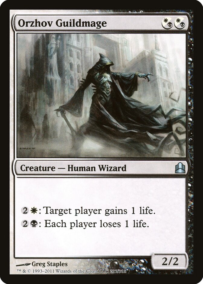 Orzhov Guildmage (217) - Commander 2011 (CMD)