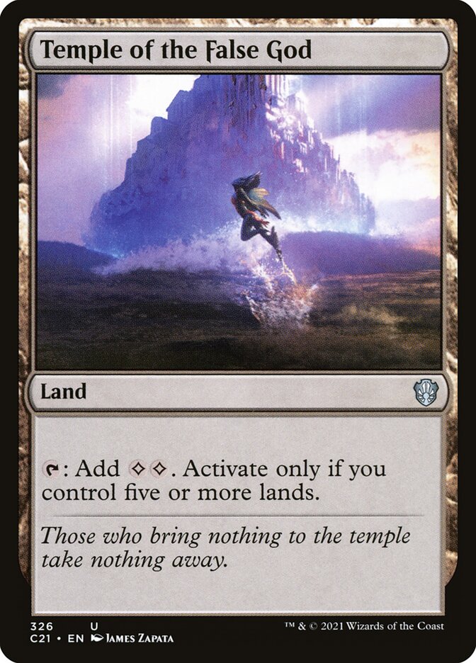 Temple of the False God (326) - Commander 2021 (C21)
