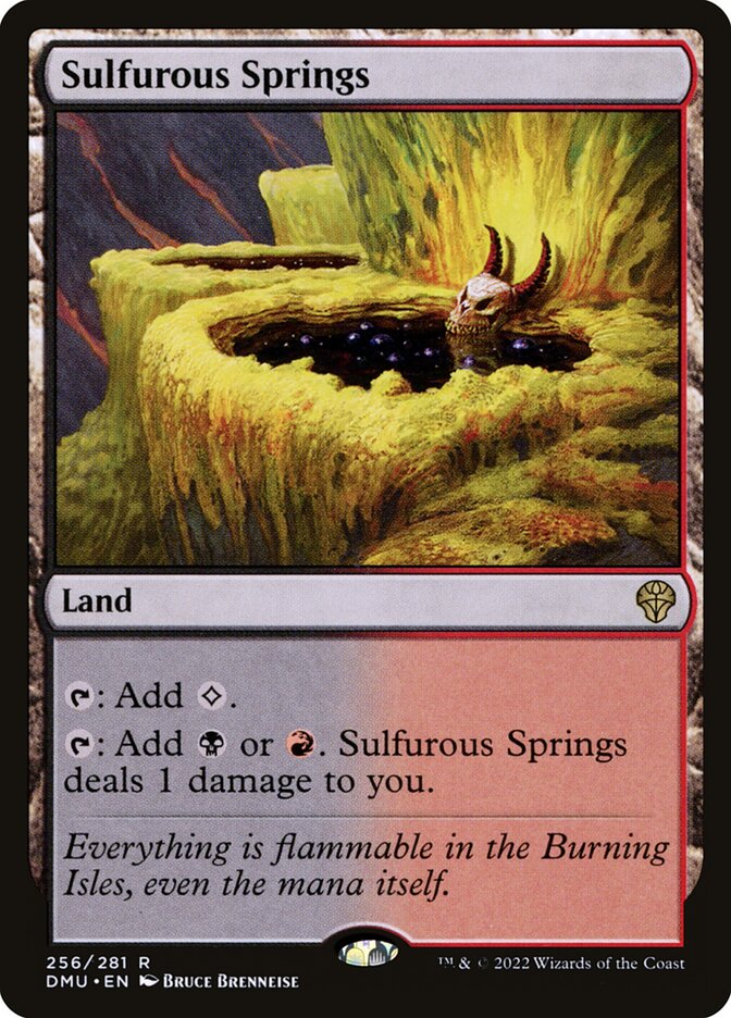 Sulfurous Springs (256) - Dominaria United (DMU)