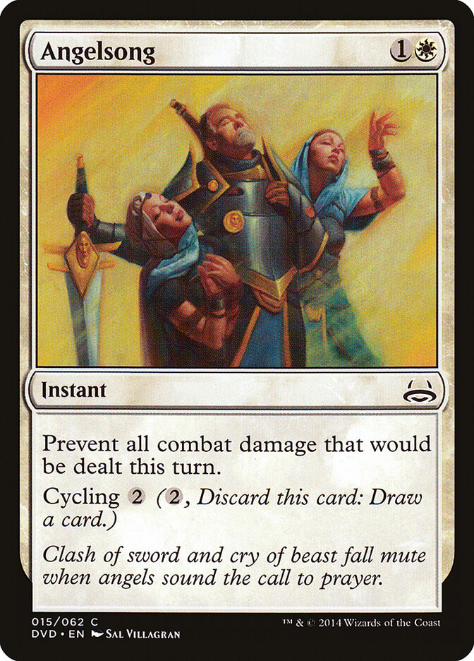 Angelsong (15) - Duel Decks Anthology: Divine vs. Demonic (DVD)