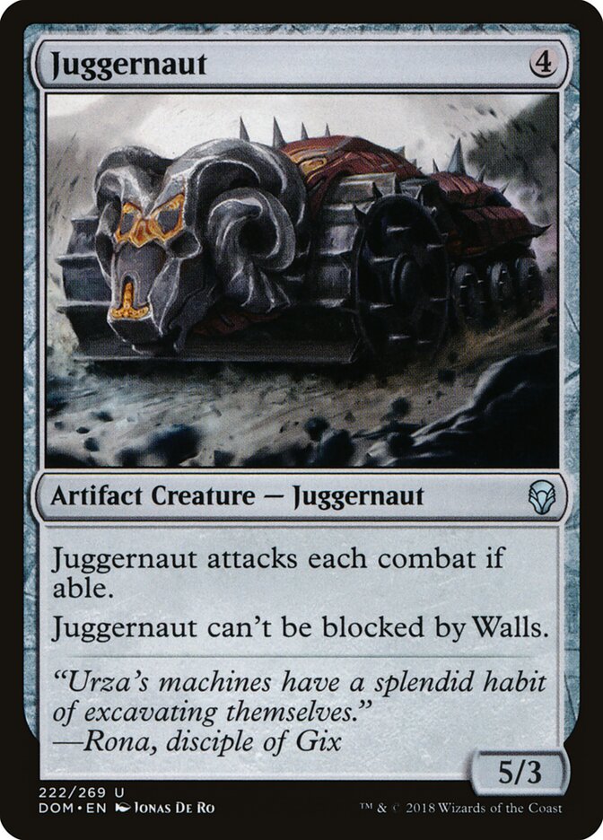 Juggernaut (222) - Dominaria (DOM)