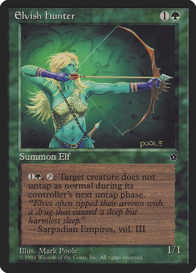 Elvish Hunter (67a) - Fallen Empires (FEM)