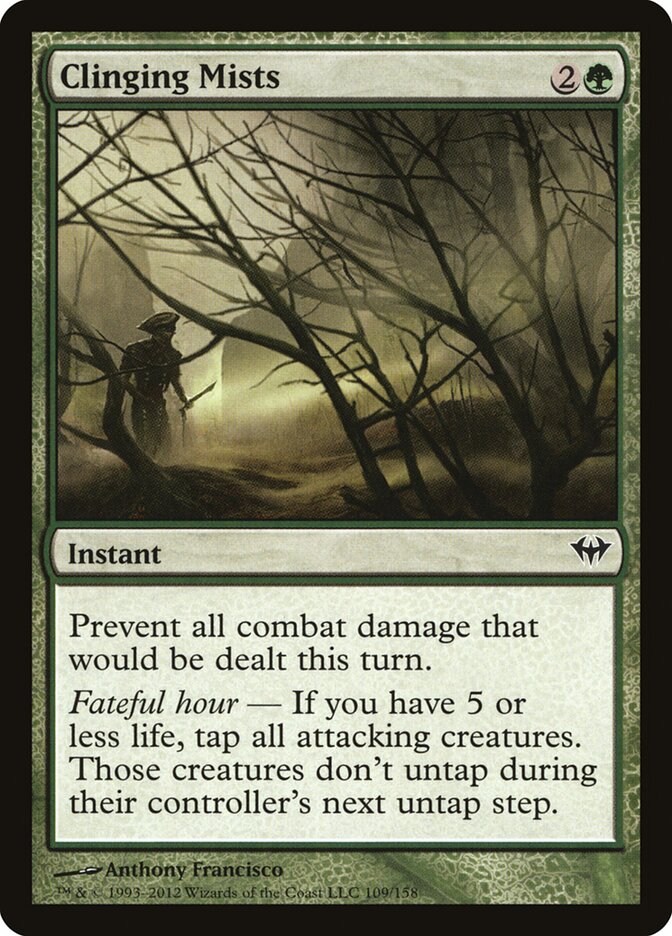 Clinging Mists (109) - Dark Ascension (DKA)