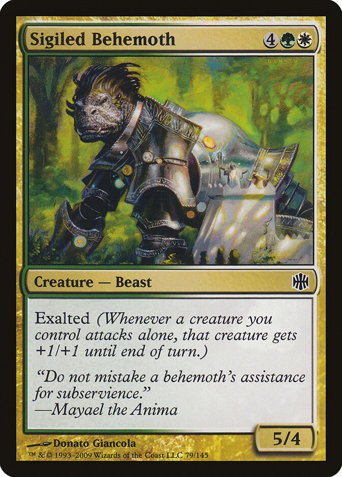 Sigiled Behemoth (79) - Alara Reborn (ARB)