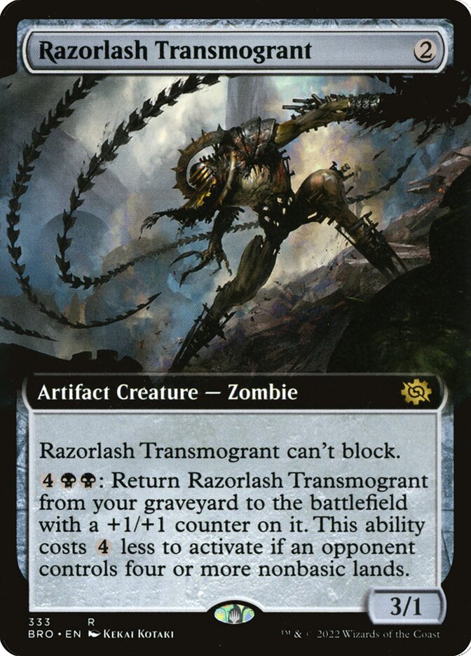 Razorlash Transmogrant (333) - The Brothers' War (BRO)