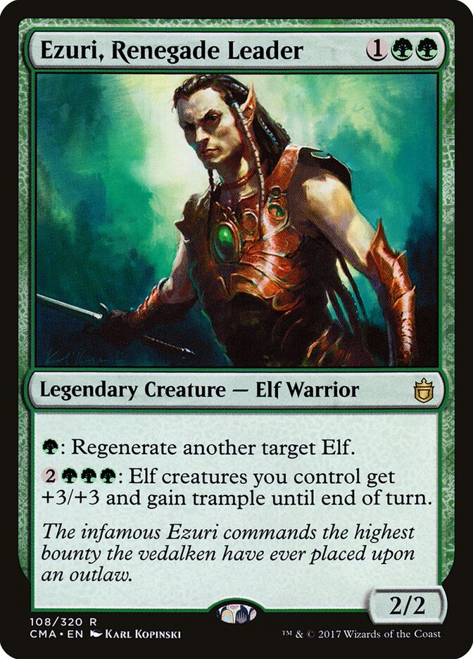 Ezuri, Renegade Leader (108) - Commander Anthology (CMA)