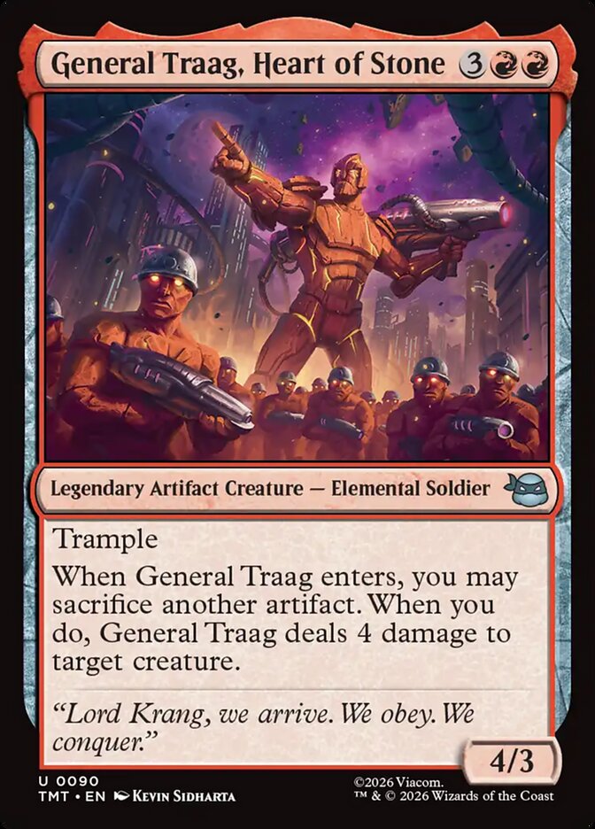General Traag, Heart of Stone (90) - Teenage Mutant Ninja Turtles (TMT)
