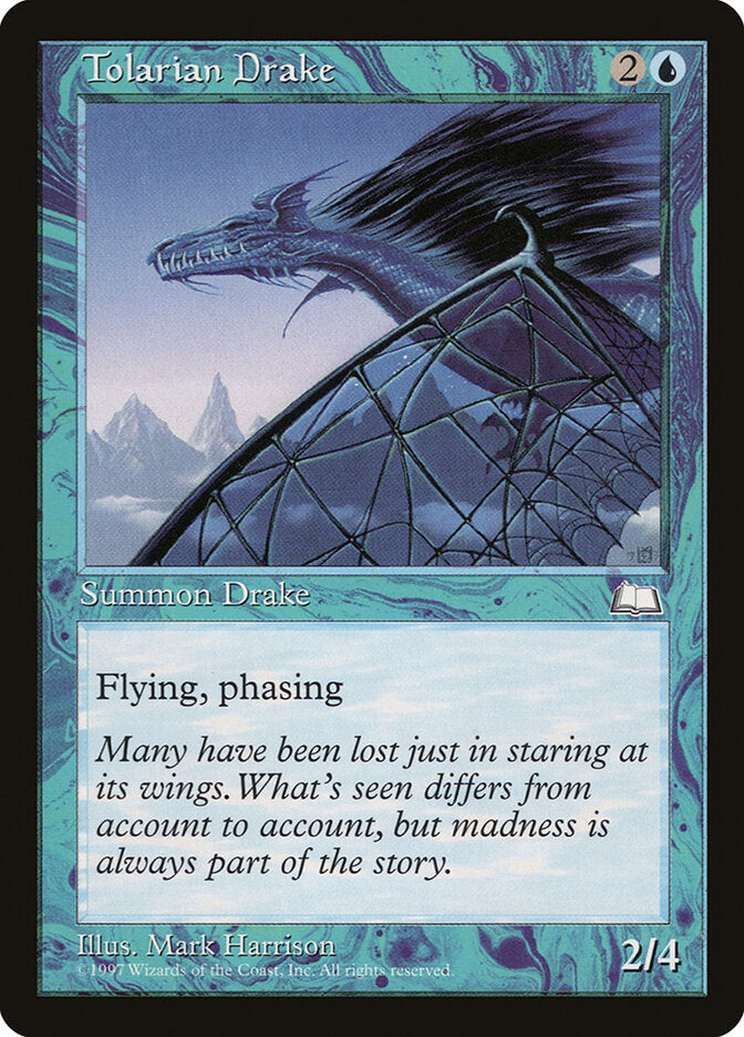 Tolarian Drake (55) - Weatherlight (WTH)