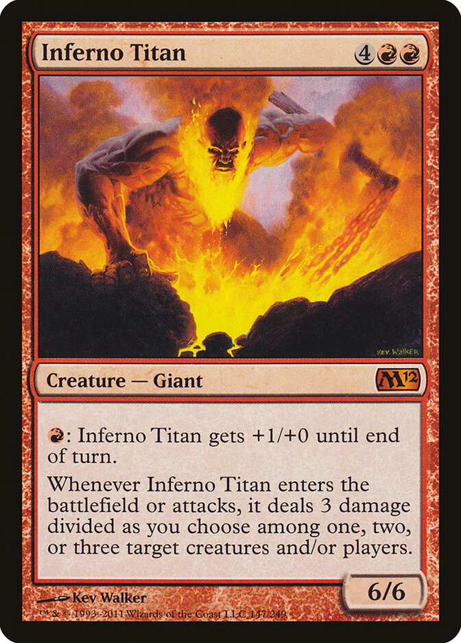 Inferno Titan (147) - Magic 2012 (M12)