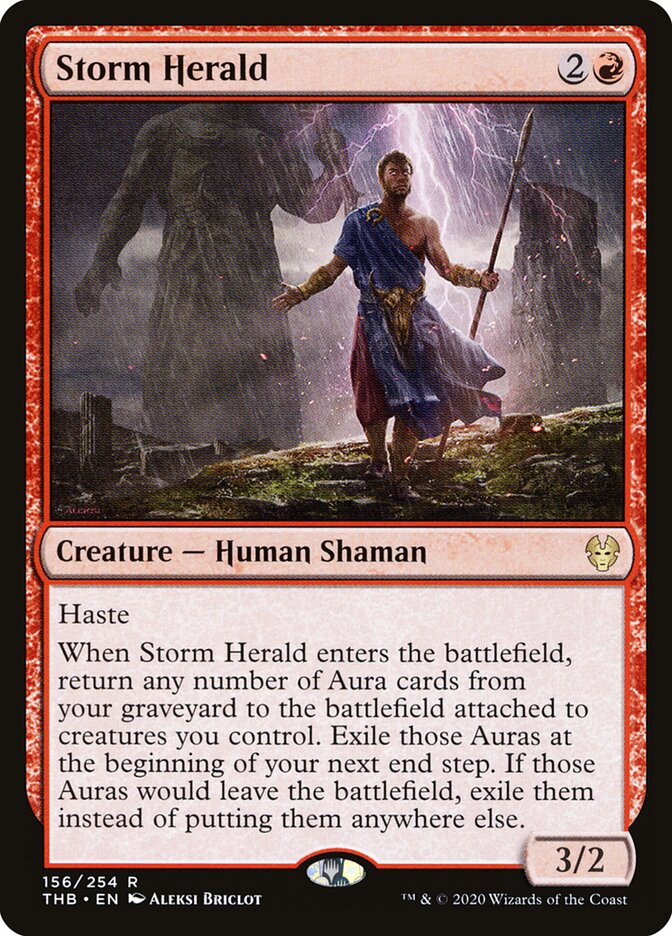 Storm Herald (156) - Theros Beyond Death (THB)