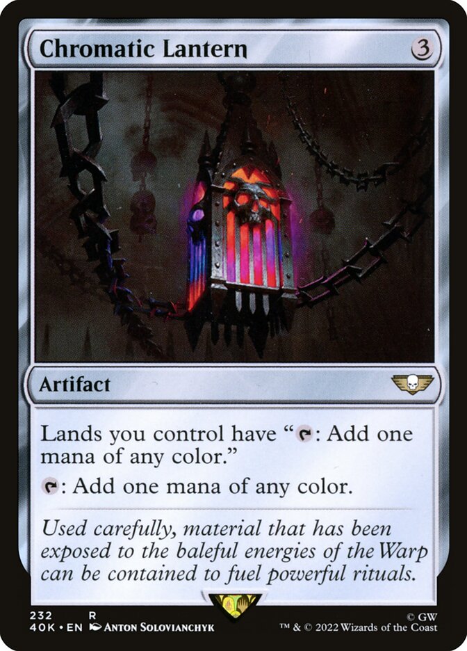 Chromatic Lantern (232) - Warhammer 40,000 Commander (40K)