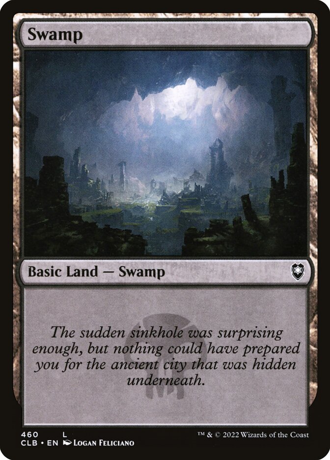 Swamp (460) - Commander Legends: Battle for Baldur's Gate (CLB)