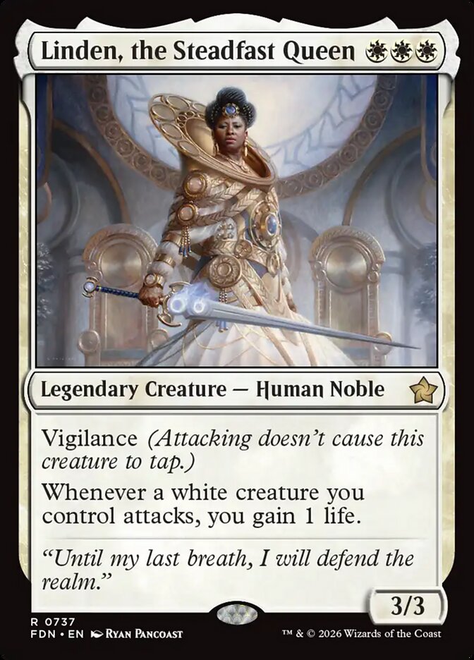 Linden, the Steadfast Queen (737) - Foundations (FDN)