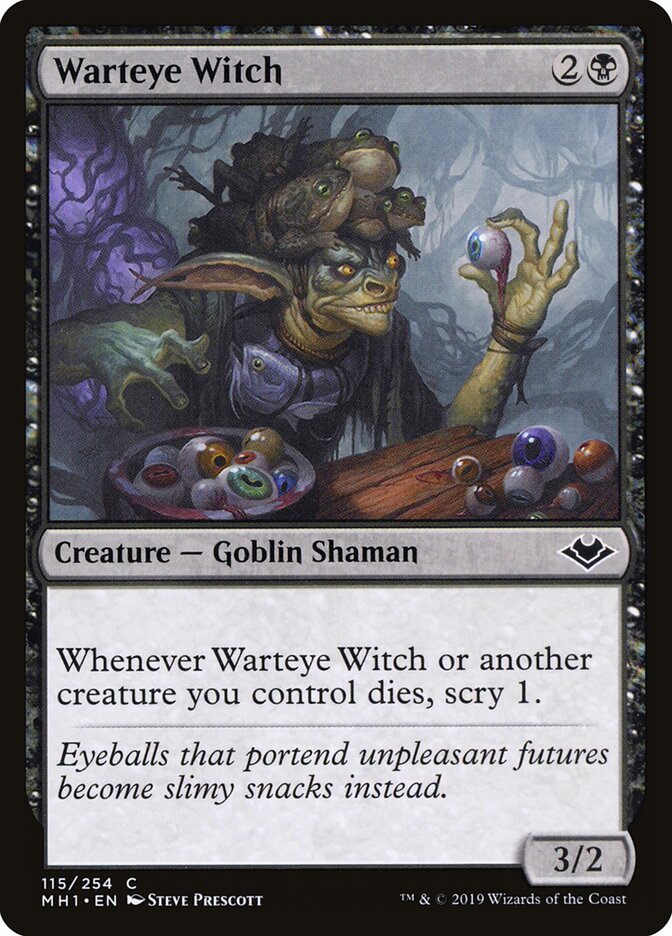 Warteye Witch (115) - Modern Horizons (MH1)
