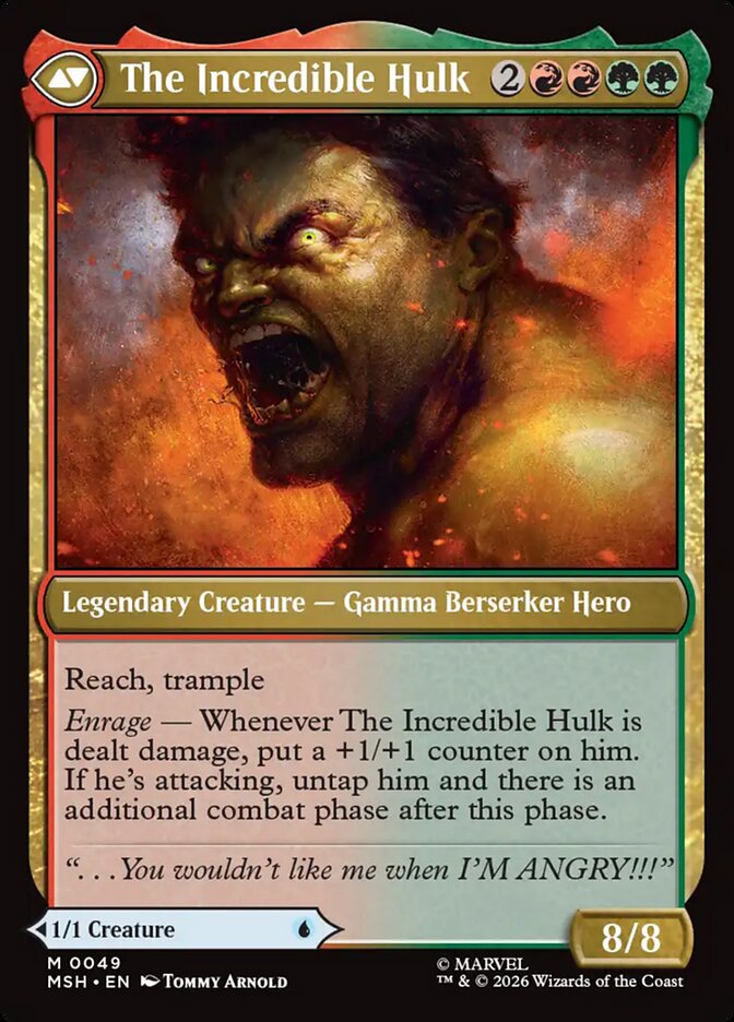 Bruce Banner // The Incredible Hulk (49) - Marvel Super Heroes (MSH)