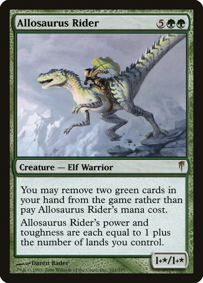 Allosaurus Rider (101) - Coldsnap (CSP)