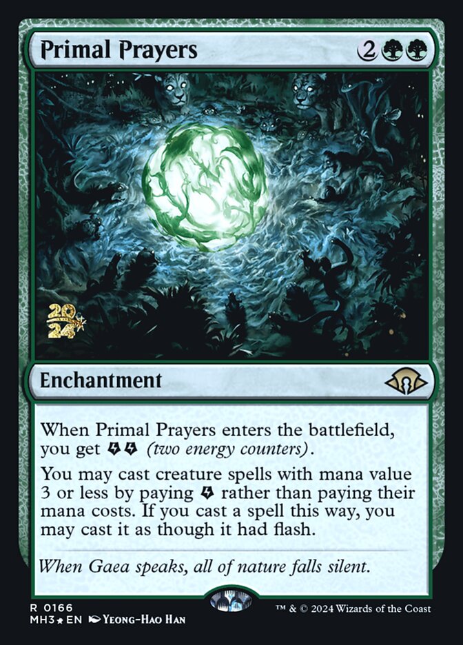 Primal Prayers (166s) - Modern Horizons 3 Promos (PMH3)