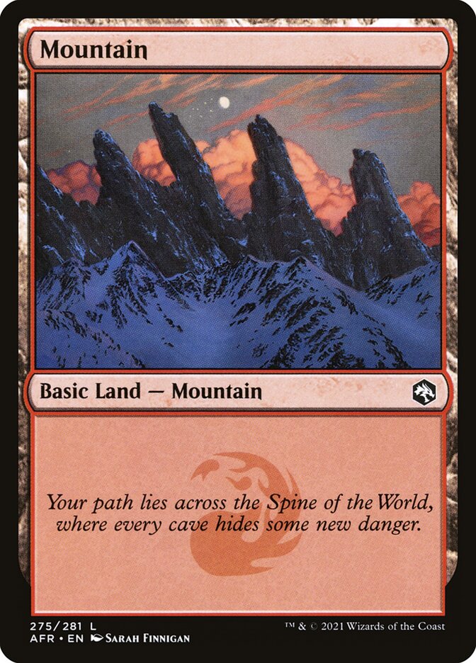 Mountain (275) - Adventures in the Forgotten Realms (AFR)