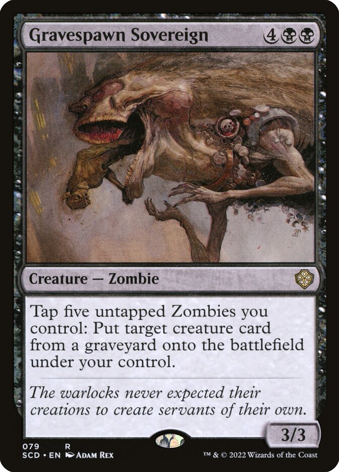 Gravespawn Sovereign (79) - Starter Commander Decks (SCD)