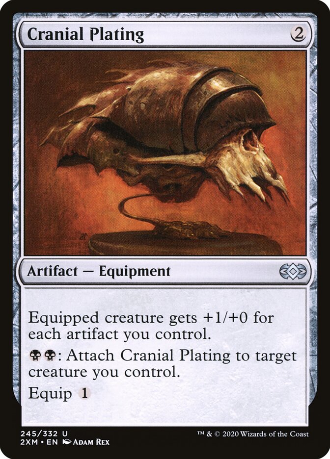 Cranial Plating (245) - Double Masters (2XM)
