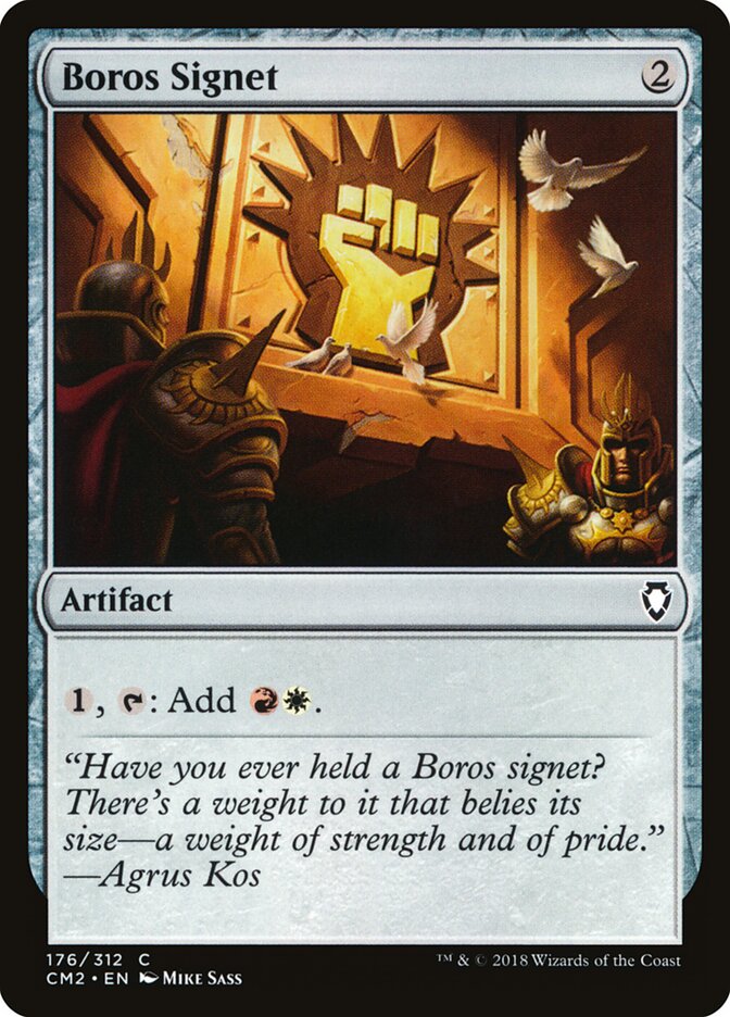 Boros Signet (176) - Commander Anthology Volume II (CM2)
