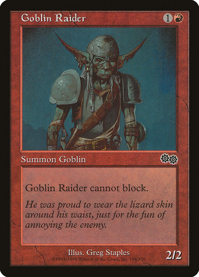 Goblin Raider (194) - Urza's Saga (USG)