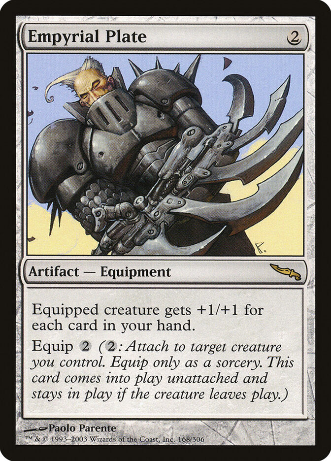 Empyrial Plate (168) - Mirrodin (MRD)